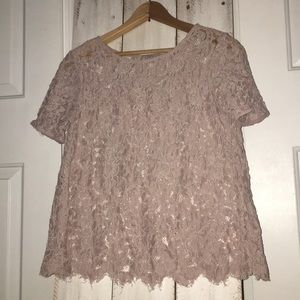 Loft Lace Blouse XS